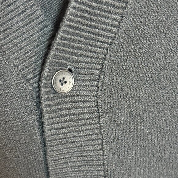 Tommy Hilfiger Cardigan Stripe Graphic Tommy Jeans Man Black White M - Picture 5 of 9